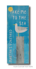 seagull wood sign