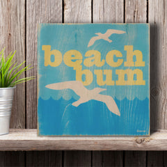 beach bum wood sign